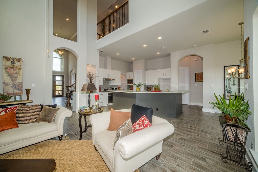 Representative furnished interior of a home built from the The Biltmore by Whitestone Custom Homes in Johnson Ranch, Bulverde (Image 11). Representative furnished interior of a home built from the The Biltmore by Whitestone Custom Homes in Johnson Ranch, Bulverde (Image 11).