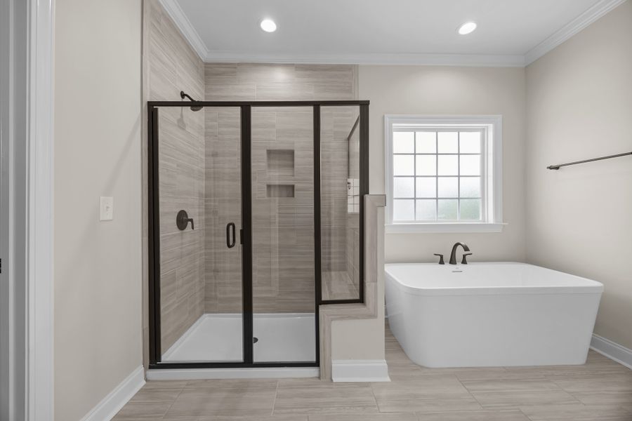 Representative furnished interior of a home built from the Albemarle by Bill Clark Homes in Kennedy's Crossing, Grimesland (Image 13). Representative furnished interior of a home built from the Albemarle by Bill Clark Homes in Kennedy's Crossing, Grimesland (Image 13).