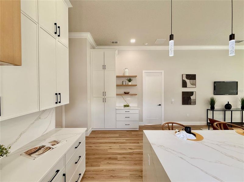 Furnished interior view inside a new home in , Orlando (Image 6).