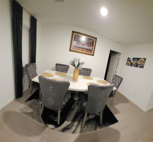 Furnished interior view inside a new home in Tavola, New Caney (Image 7).