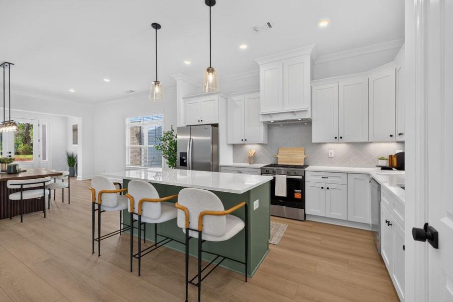 Furnished interior view inside a new home in The Preserve at Killian Hill, Lilburn (Image 13).
