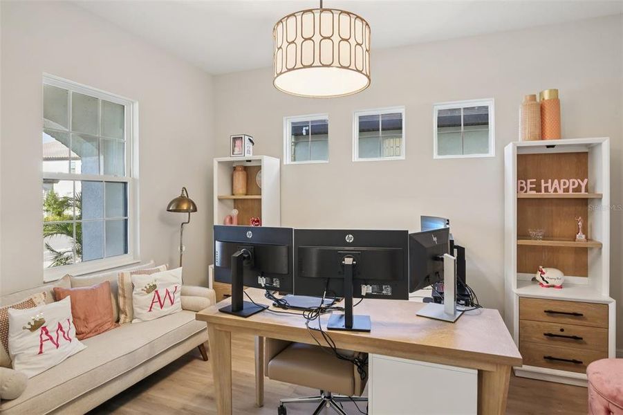 Furnished interior view inside a new home in Hawkstone, Lithia (Image 20). Furnished interior view inside a new home in Hawkstone, Lithia (Image 20).