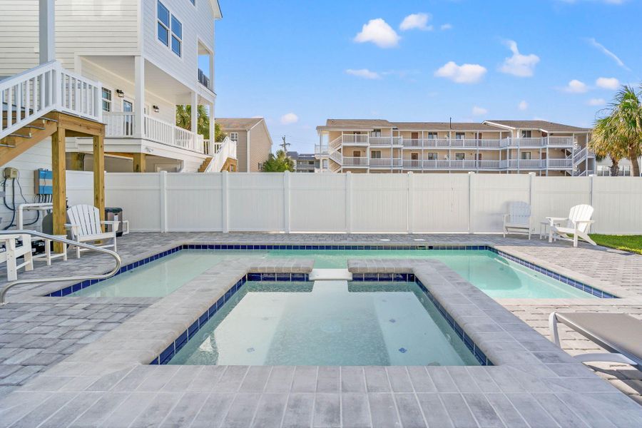 Exterior details and patio area of a home in , Surfside Beach (Image 33).