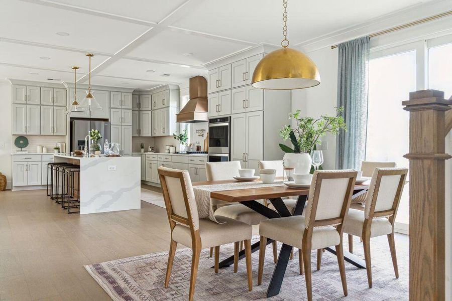 Furnished interior view inside a new home in Miller's Crossing, Johns Island (Image 26).