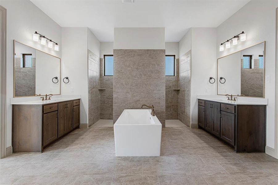 Furnished interior view inside a new home in Levante - 1 Acre Lots, Waxahachie (Image 5).