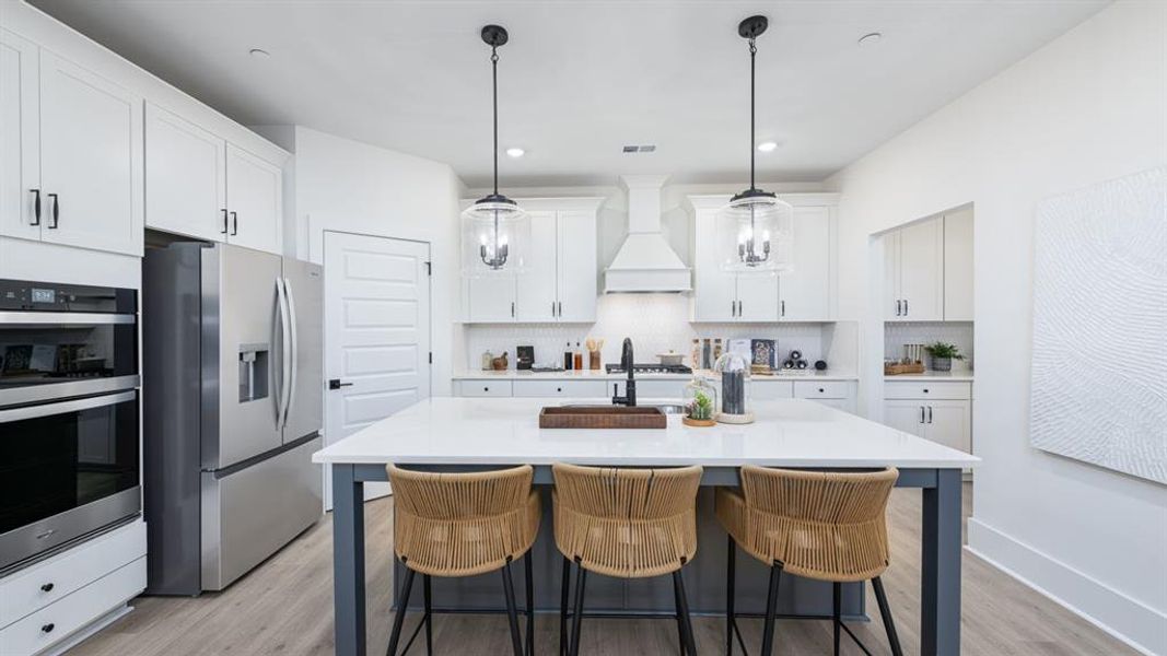 Furnished interior view inside a new home in The Village at Sandy Plains, Marietta (Image 35).