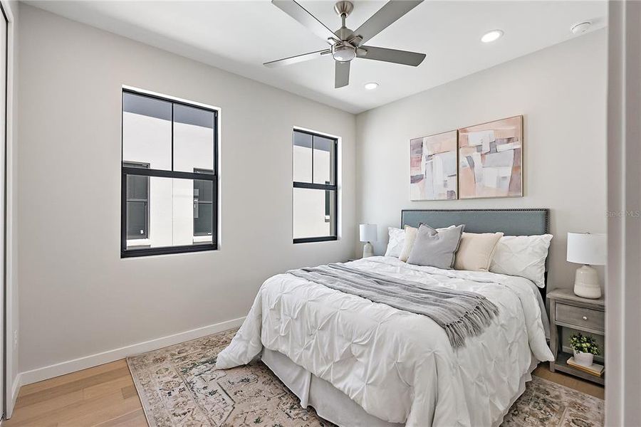 Furnished interior view inside a new home in , St. Petersburg (Image 23).