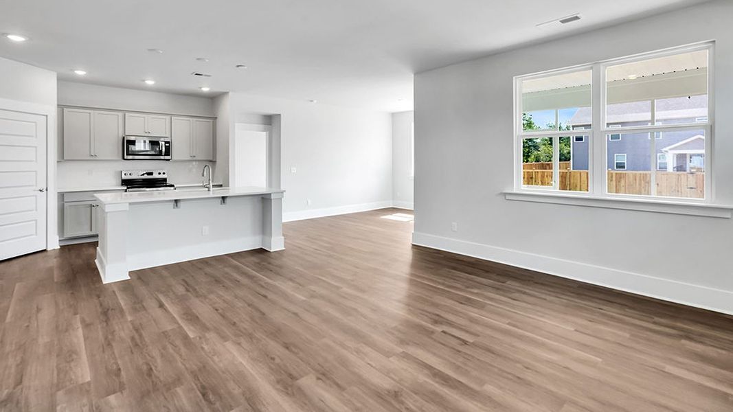 Spacious, unfurnished interior of a new home in The Haven at Indigo Preserve, Leland (Image 17).