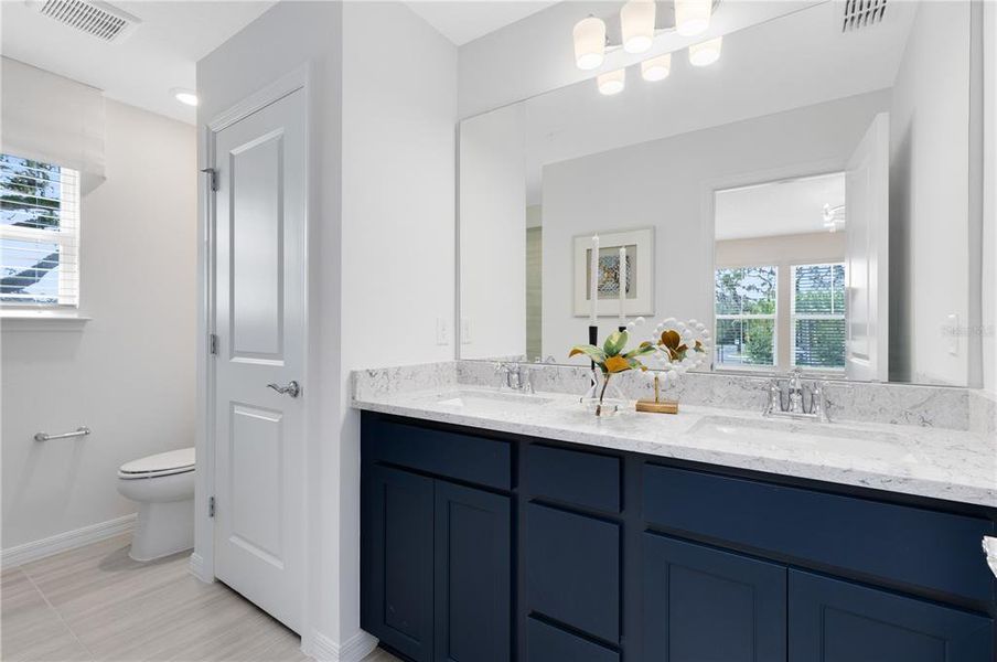 Furnished interior view inside a new home in The Cove at Nona Sound, Orlando (Image 31).