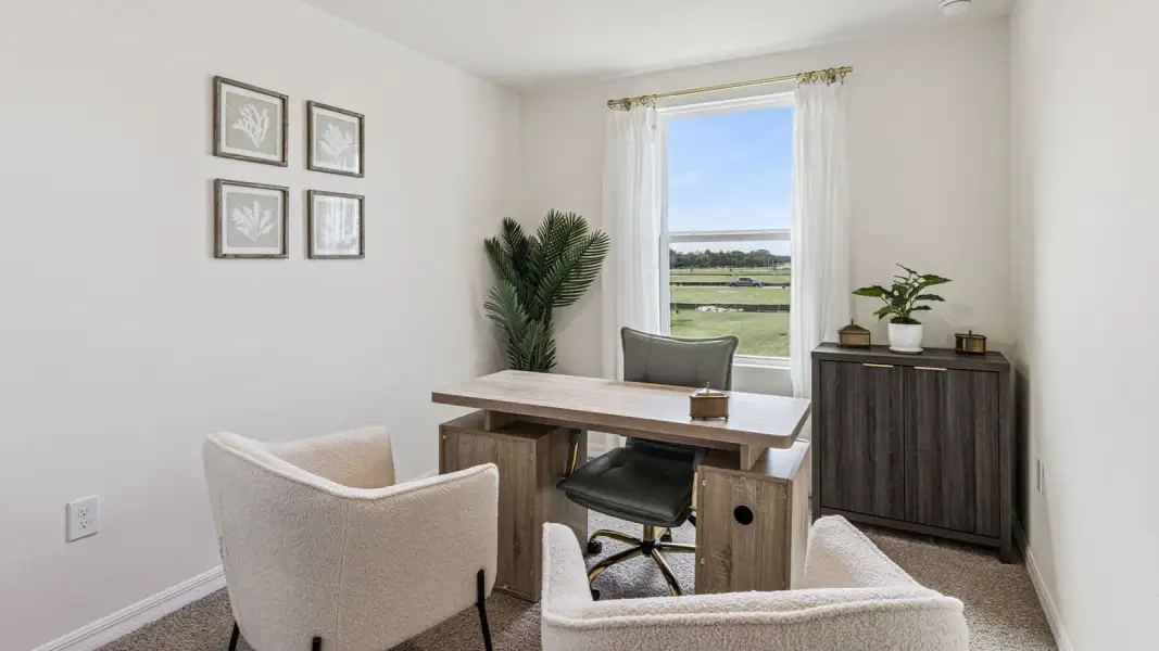 Furnished interior view inside a new home in Atria at Ridgewood Lakes, Davenport (Image 30).