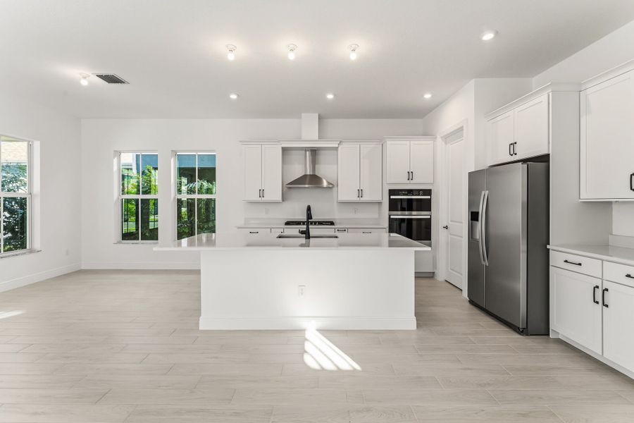 Representative furnished interior of a home built from the Marigold by Mattamy Homes in Newfield - Rosette Park, Palm City (Image 3).