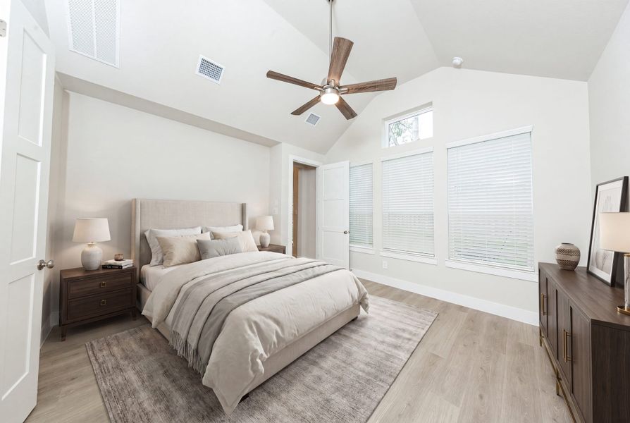 Furnished interior view inside a new home in COLTON, Montgomery (Image 7).