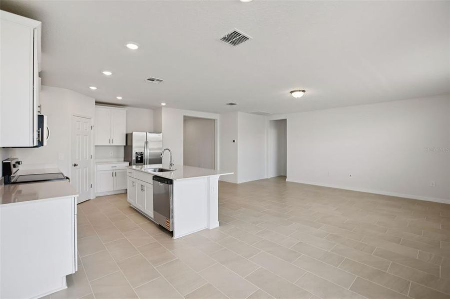 Furnished interior view inside a new home in Villamar - Signature Series, Winter Haven (Image 7).