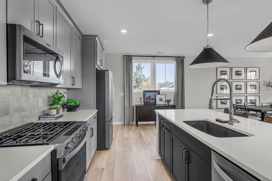 Furnished interior view inside a new home in Wildflower, Chattanooga (Image 3).
