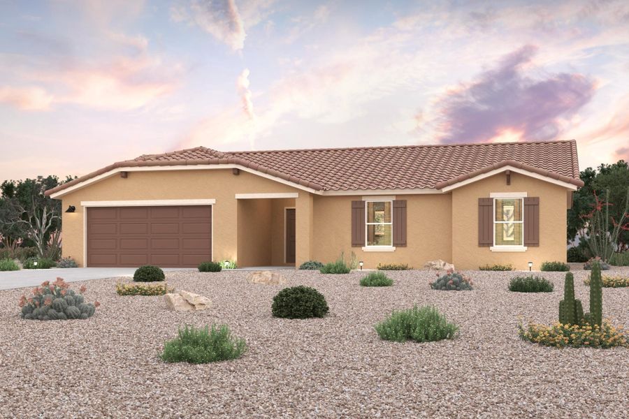 A house with a gravel driveway. A house with a gravel driveway.