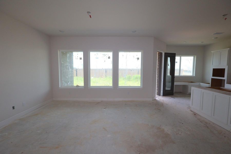 In-progress construction of a new home in Brookewater - Ascent Collection, Rosenberg, TX (Image 6).