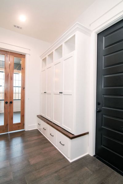 Representative furnished interior of a home built from the The Julia by Reece Homes in Pebble Creek, College Station (Image 36).