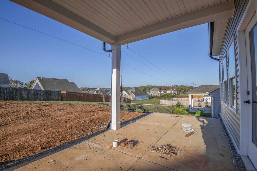 *Photo of actual home in progress - Oct 2025