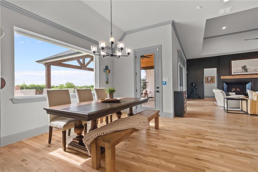 Furnished interior view inside a new home in Woodland Meadows, Fort Worth (Image 35).