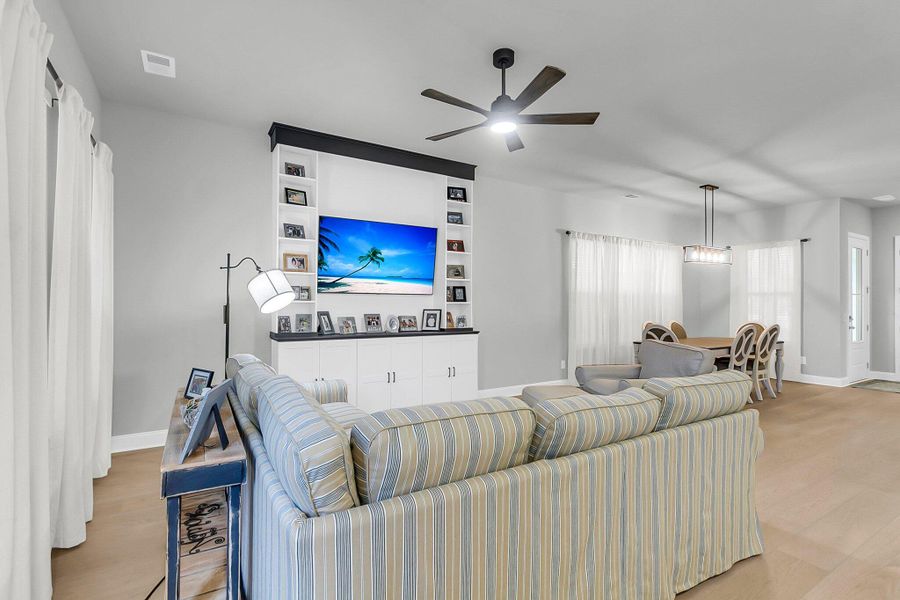 Furnished interior view inside a new home in , Summerville (Image 34).
