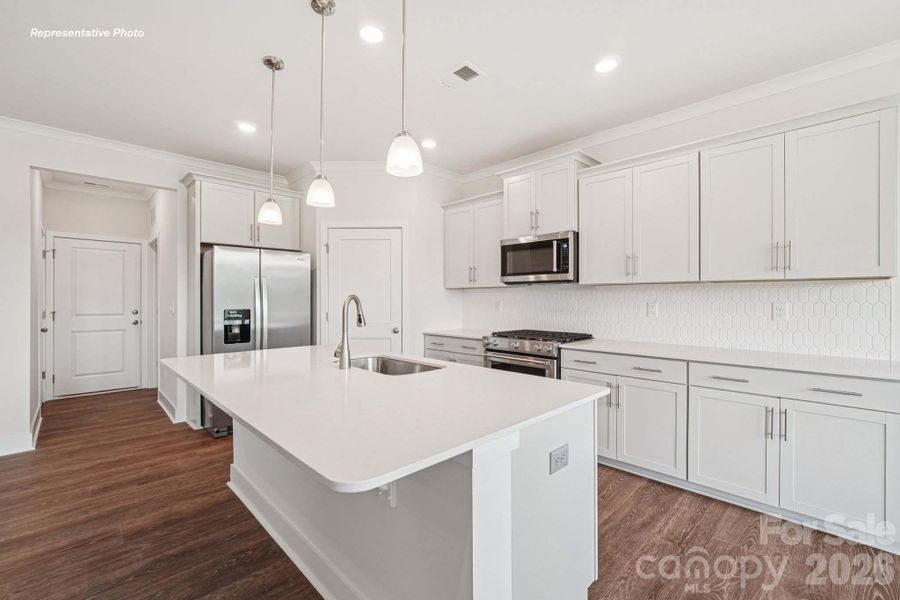 Furnished interior view inside a new home in Westport, York (Image 5).