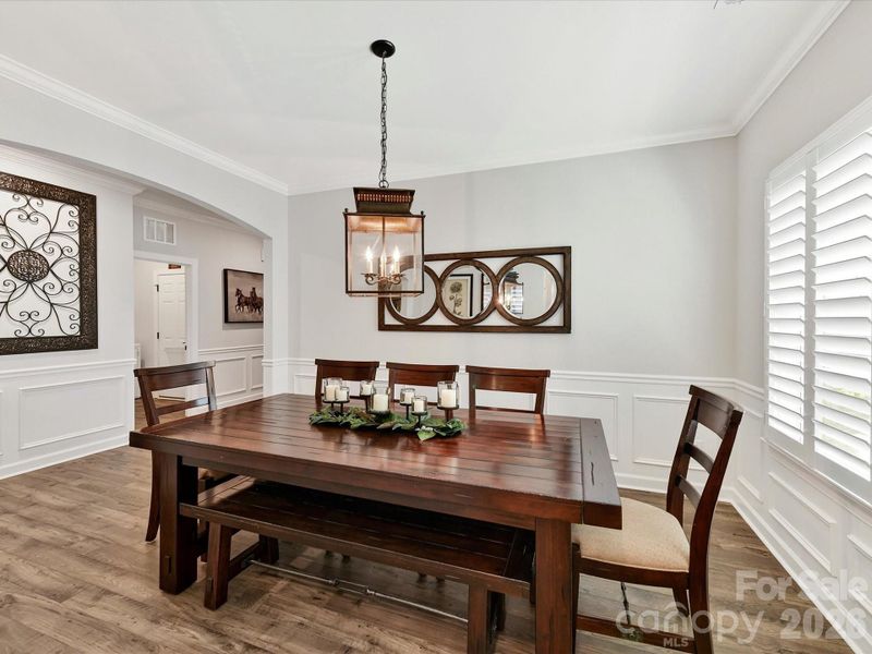 Furnished interior view inside a new home in , Monroe (Image 6).