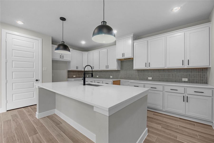 Furnished interior view inside a new home in Elyson, Katy (Image 4).