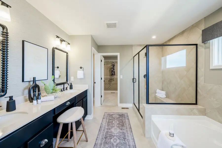 Representative furnished interior of a home built from the Grandin by Fischer Homes in The Dunes at Sandbar, Santa Rosa Beach (Image 69).