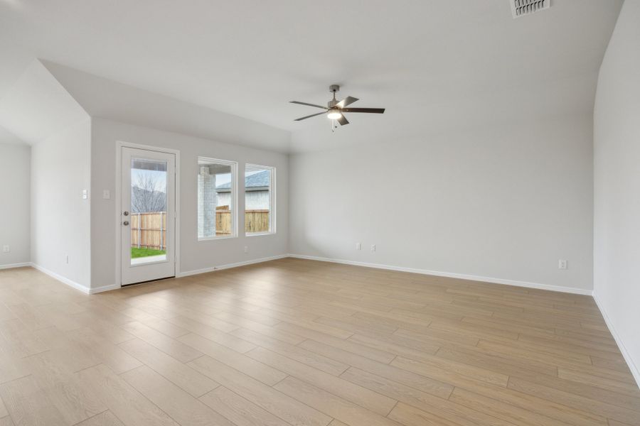 Representative unfurnished interior of a home built from the Giada II by Megatel Homes in Sicily, Princeton (Image 10). Representative unfurnished interior of a home built from the Giada II by Megatel Homes in Sicily, Princeton (Image 10).