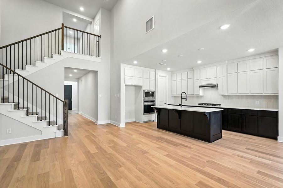 Family Room with soaring ceiling Family Room with soaring ceiling