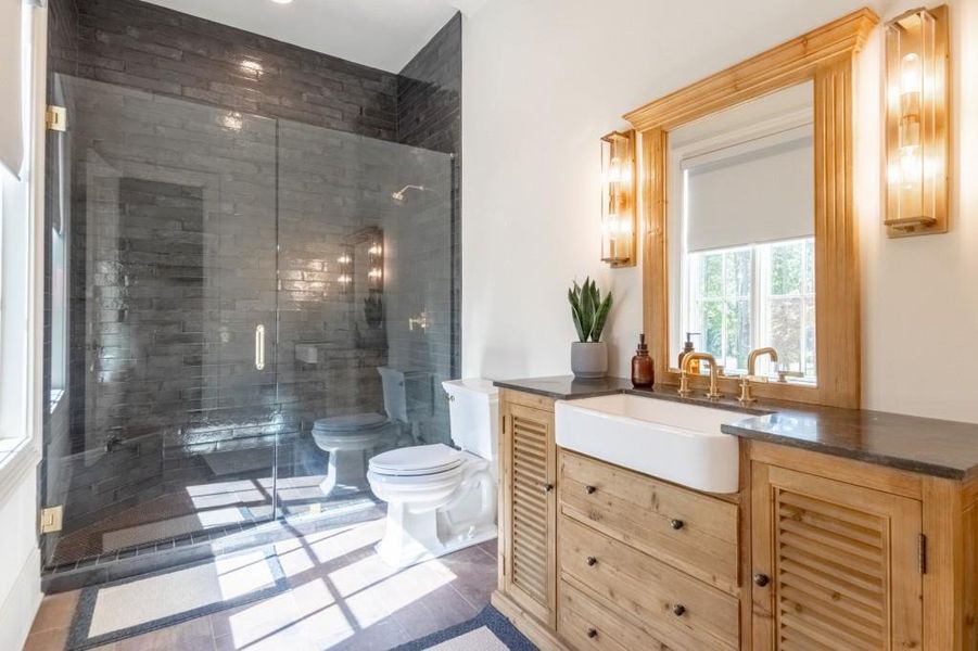 Furnished interior view inside a new home in , Canton (Image 46).