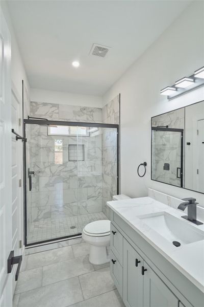 Furnished interior view inside a new home in , Cleveland (Image 11).