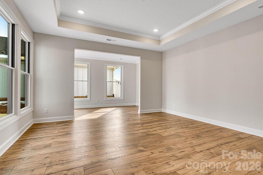 Spacious, unfurnished interior of a new home in The Courtyards at Lake Davidson, Mooresville (Image 36).