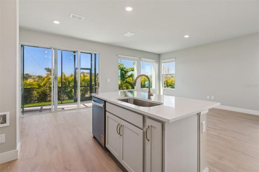 Furnished interior view inside a new home in North River Ranch – Townhomes, Parrish (Image 8).
