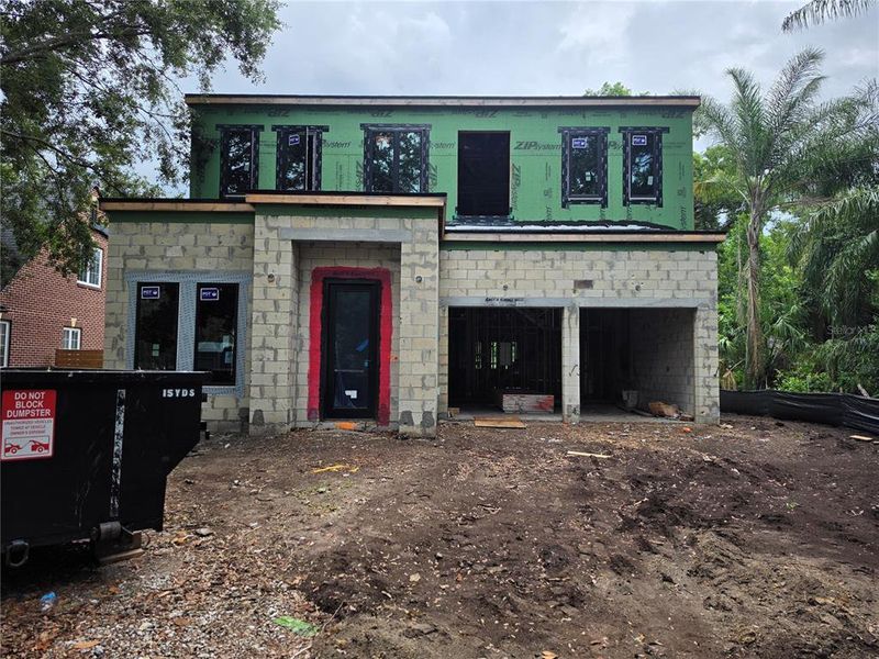 In-progress construction of a new home in , Orlando, FL (Image 11). In-progress construction of a new home in , Orlando, FL (Image 11).