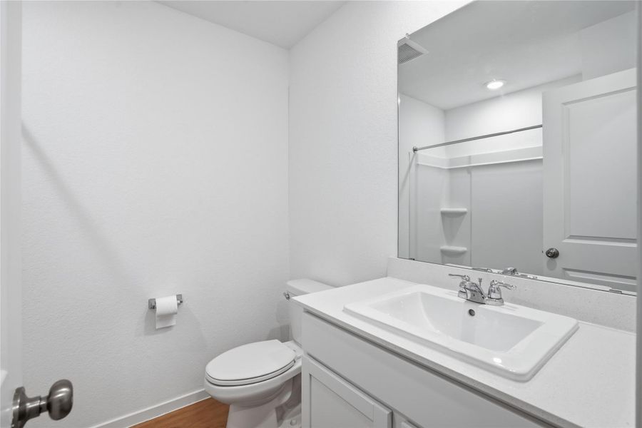 Furnished interior view inside a new home in Sterling Point at Baytown Crossings: Watermill Collection, Baytown (Image 7).