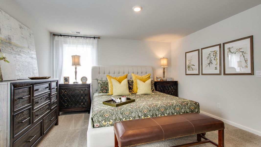 Furnished interior view inside a new home in River Landing, Murfreesboro (Image 20).