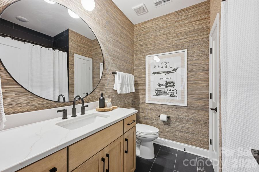 Furnished interior view inside a new home in , Mooresville (Image 11).