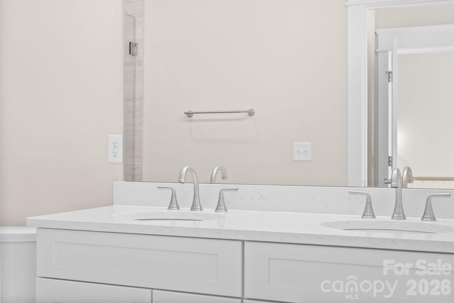 Close-up of interior finishes inside a home in , Asheville (Image 10).