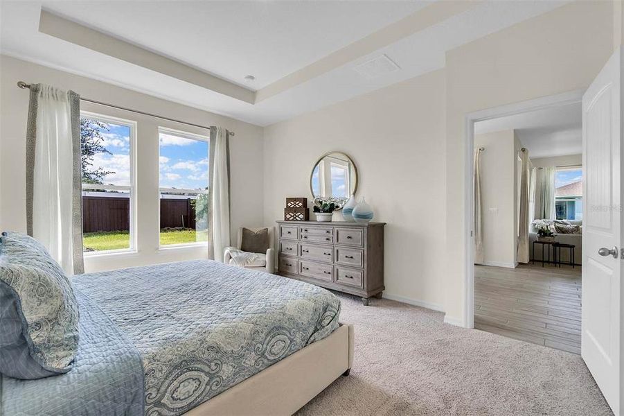 Furnished interior view inside a new home in Harmony West, St. Cloud (Image 4). Furnished interior view inside a new home in Harmony West, St. Cloud (Image 4).