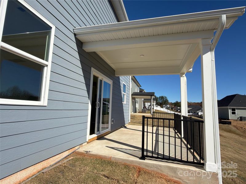 Exterior details and patio area of a home in , Denver (Image 2).