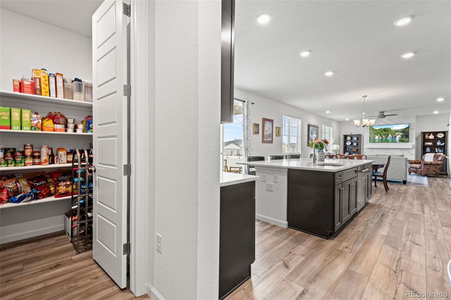 Furnished interior view inside a new home in , Parker (Image 35).