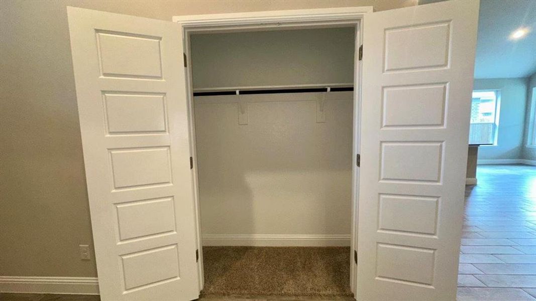 Furnished interior view inside a new home in Eagle Creek, Denton (Image 7). Furnished interior view inside a new home in Eagle Creek, Denton (Image 7).