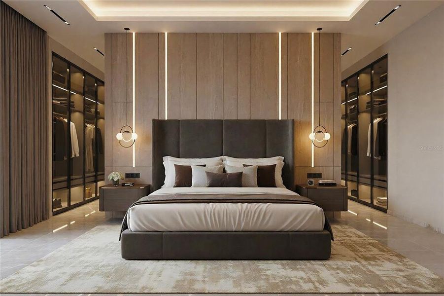 Furnished interior view inside a new home in , Sarasota (Image 5).