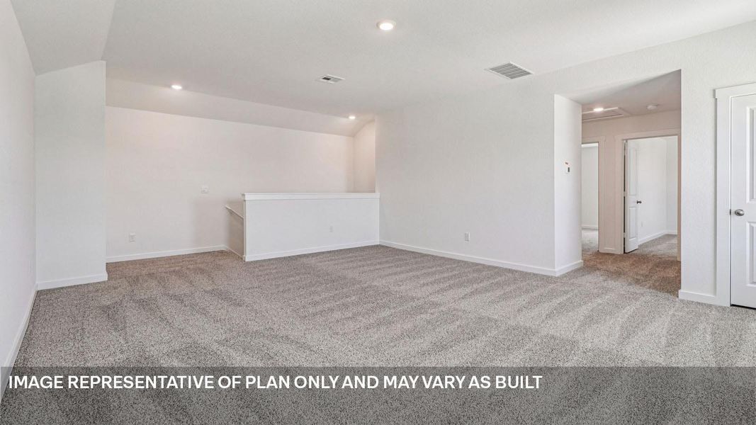 Spacious, unfurnished interior of a new home in Monarch Ranch, Manor (Image 18).