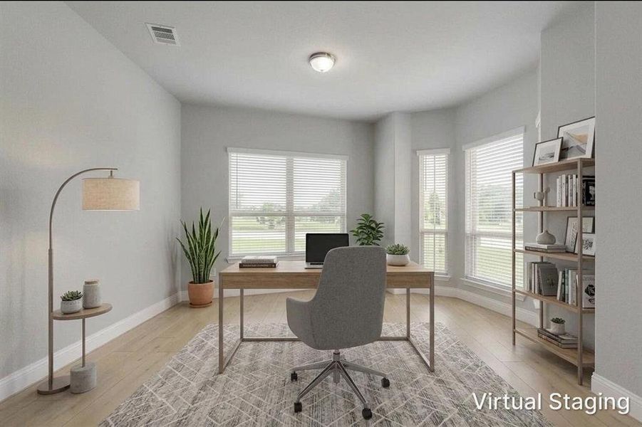Furnished interior view inside a new home in , Mesquite (Image 8).