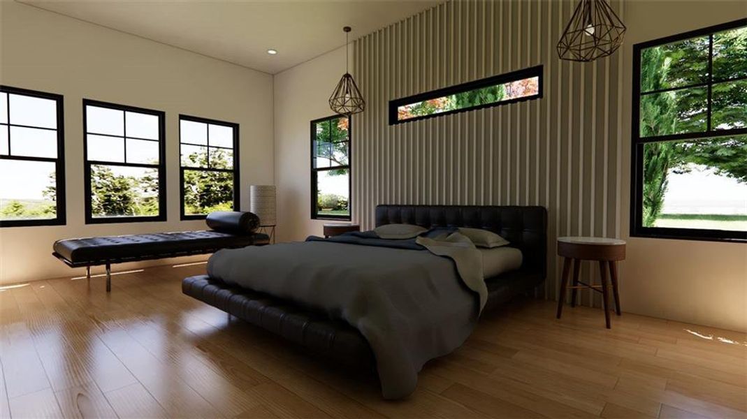 Furnished interior view inside a new home in , Kingston (Image 8).