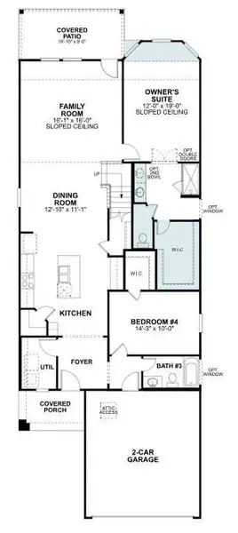 2D floor plan layout of this home in Moran Ranch, Willis, TX (Image 4). 2D floor plan layout of this home in Moran Ranch, Willis, TX (Image 4).
