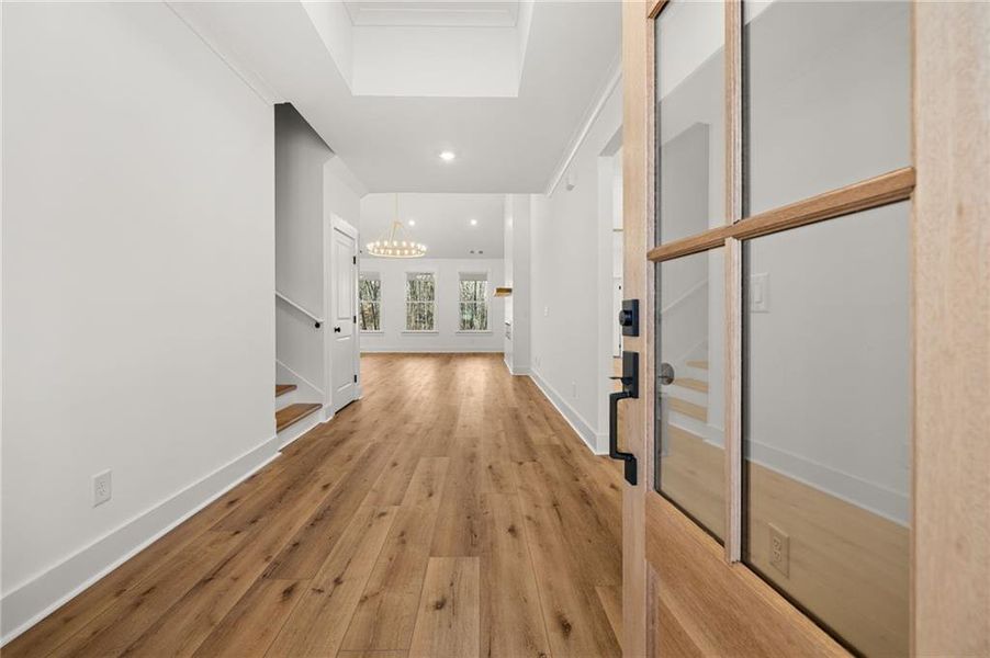 Spacious, unfurnished interior of a new home in , Sugar Hill (Image 17).