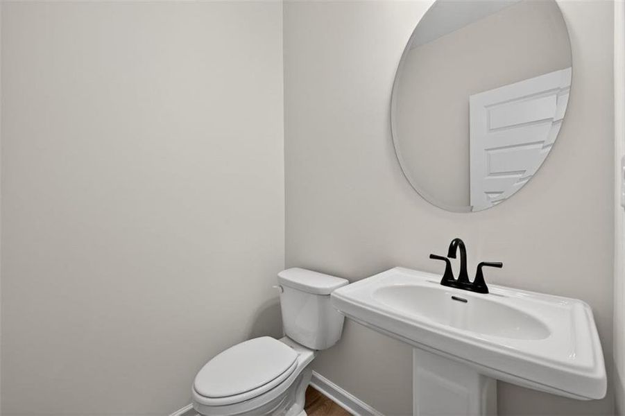 Furnished interior view inside a new home in Sanders Park, Austell (Image 11).